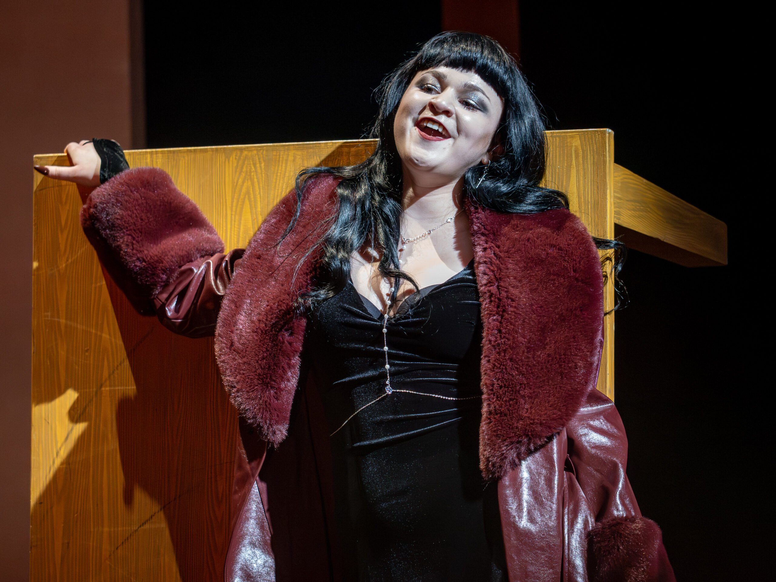 Makenna Mitchell as Helene in Natasha, Pierre and the Great Comet of 1812
John LaRosa