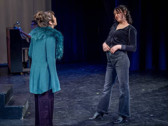 Makenna Mitchell as Mrs Schroder in Anyone Can Whistle.