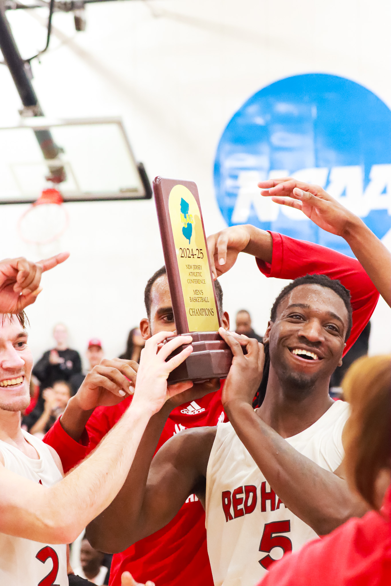 For the first time in 22 years, Montclair State men's basketball are champions of the New Jersey Athletic Conference (NJAC). Qadir Branch | The Montclarion