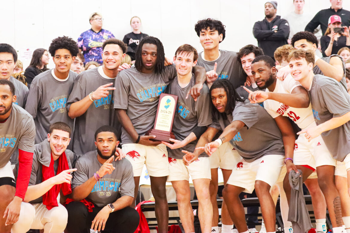 The Montclair State University men's basketball team defeated Ramapo College 91-85 in overtime to win the NJAC Championship. Qadir Branch | The Montclarion