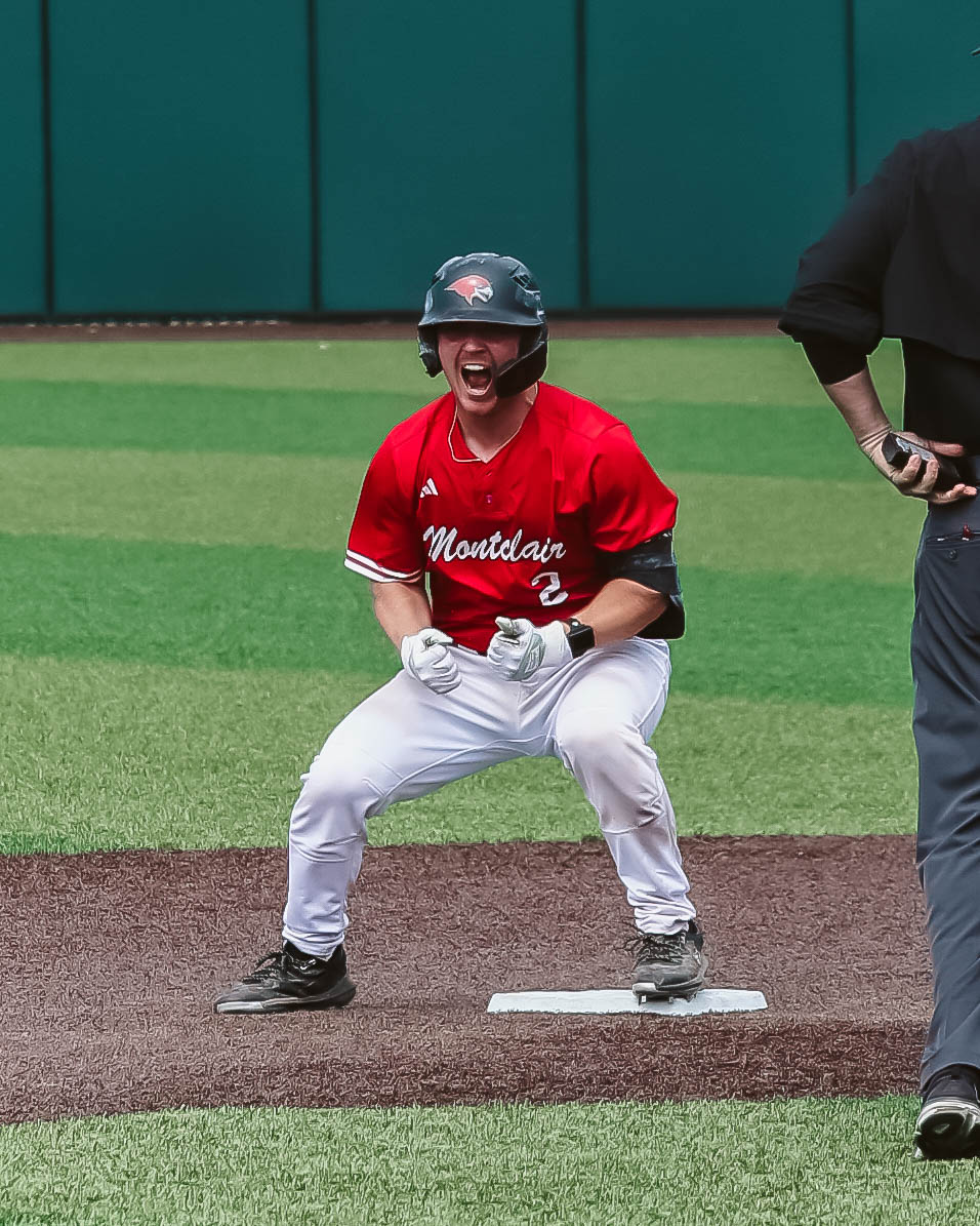 Senior catcher Zach Stearns has played in over 30 games every season of his college career. Photo courtesy of Montclair State Athletics