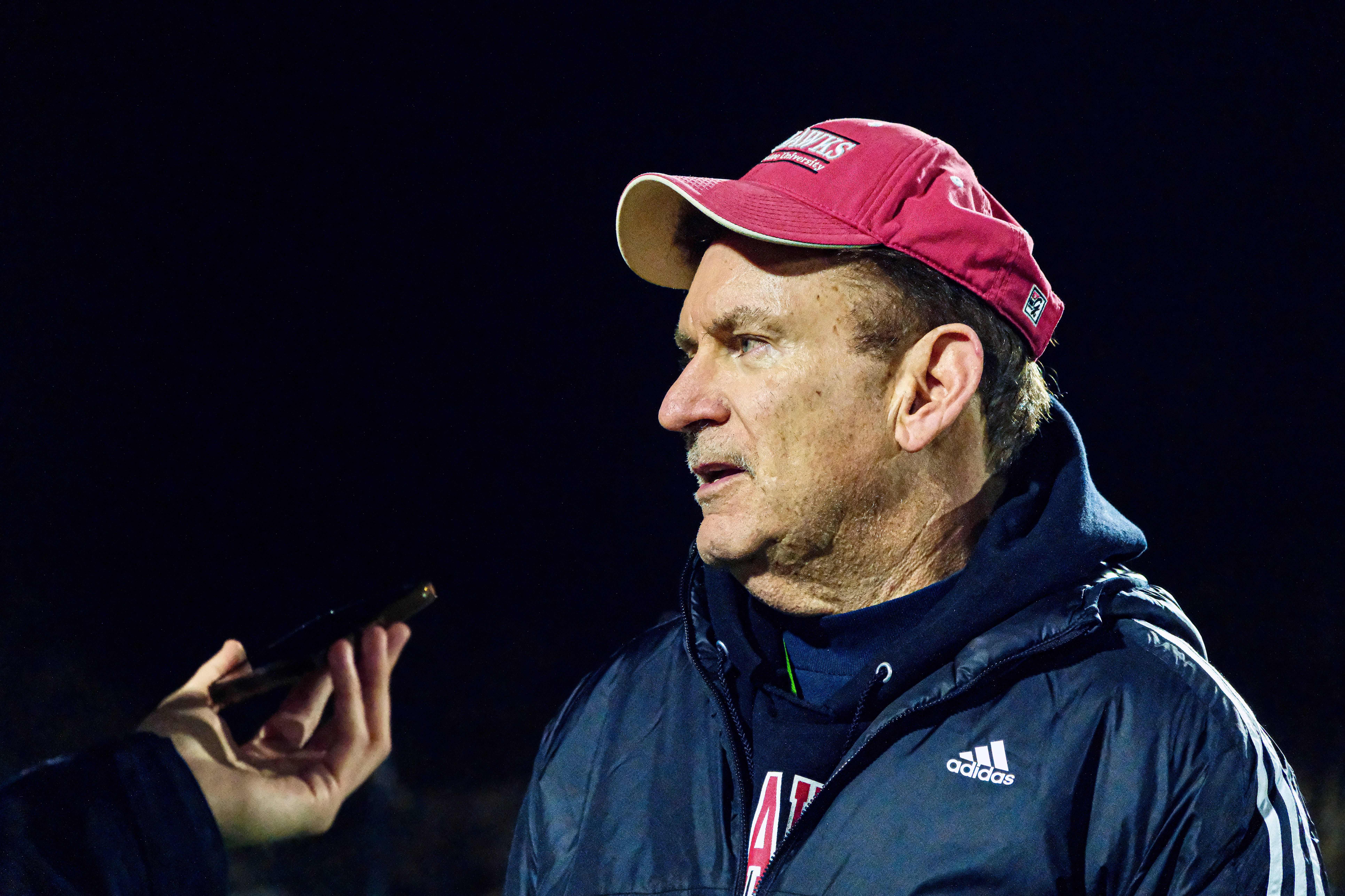 After graduating in 1981 and serving as an assistant on the football team from 2005-2012, flag football head coach Jim Kelly is back at his alma mater to build a new program. Tim David | The Montclarion