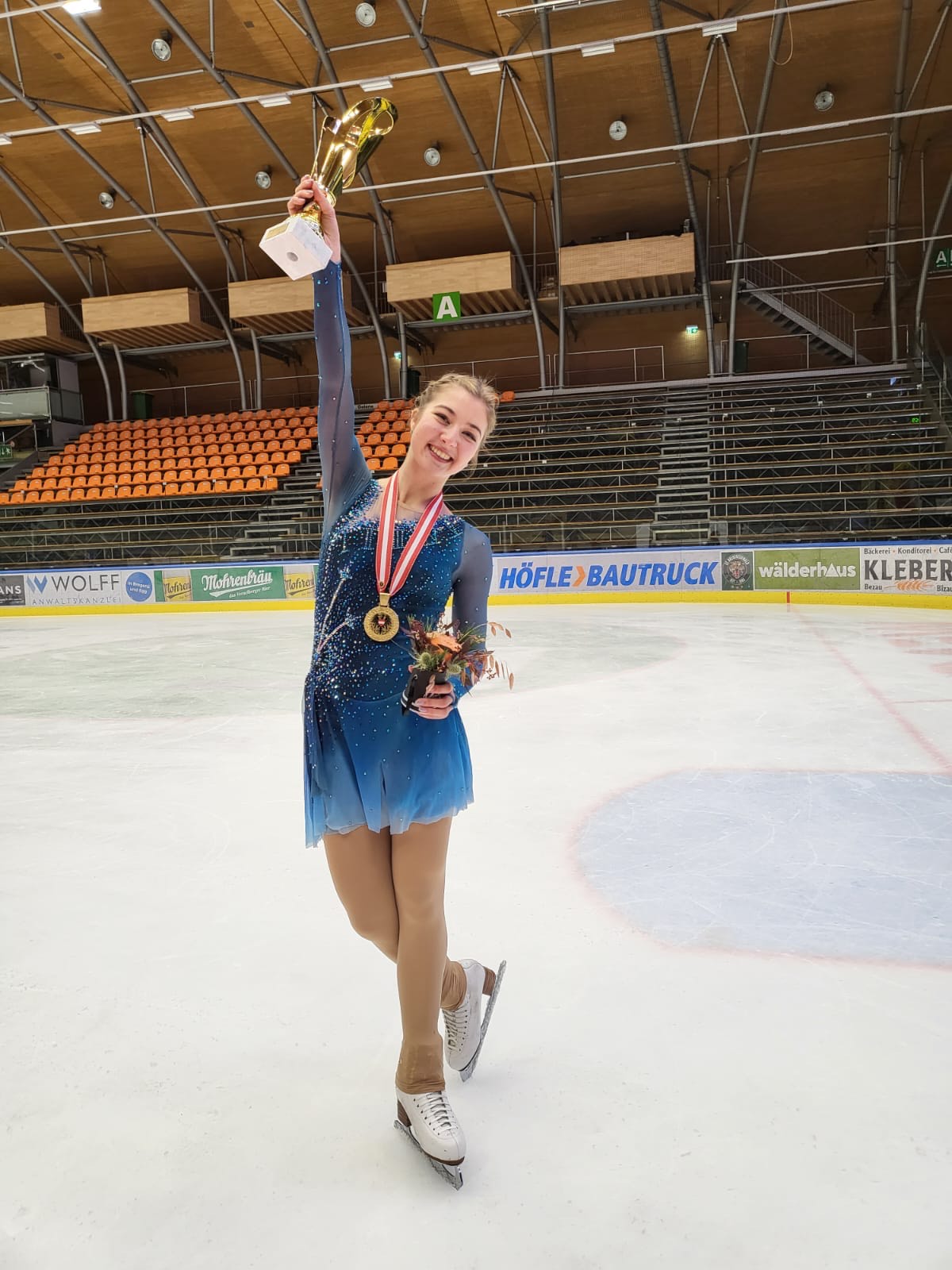 For Mikutina, hard work and repeated practice have been essential to her world-renowned successes. PHOTO CREDIT NEEDED