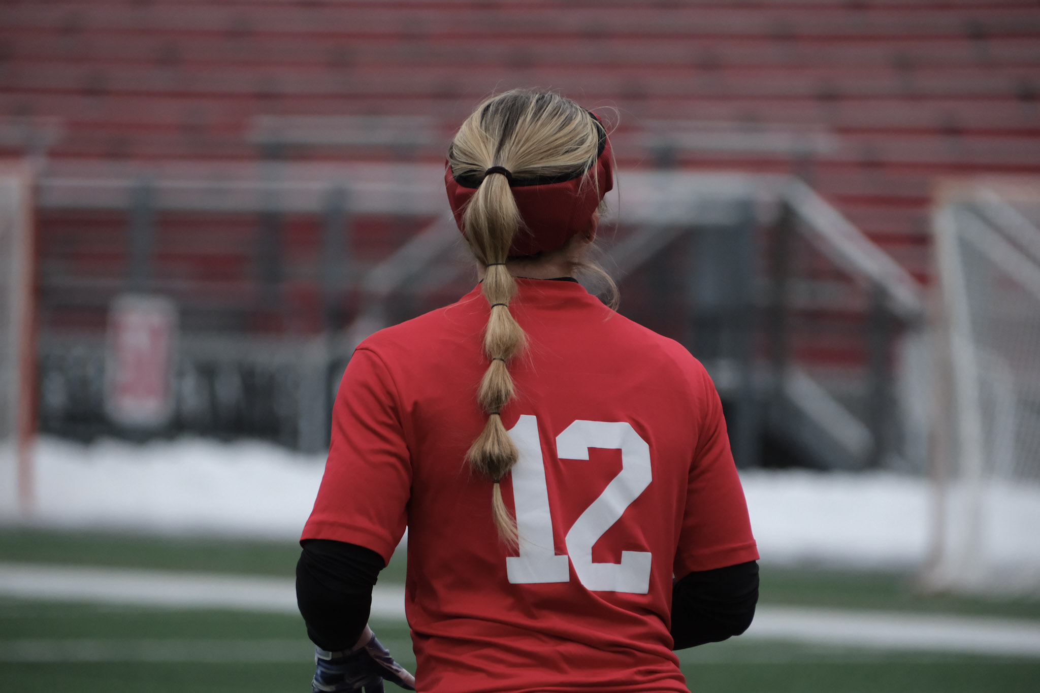 “I think that we did really well with staying together and then making use of our whole team," said senior Genevieve Fara after Montclair State&squot;s opening win. Tim David | The Montclarion