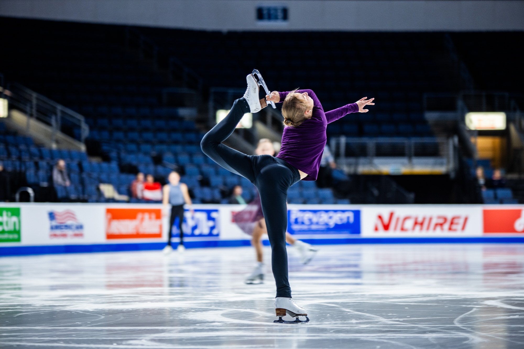 Mikutina’s programs are must-sees for any figure skating fan. She effortlessly balances her technical elements with her artistry, telling her own unique story every time she skates. PHOTO CREDIT NEEDED