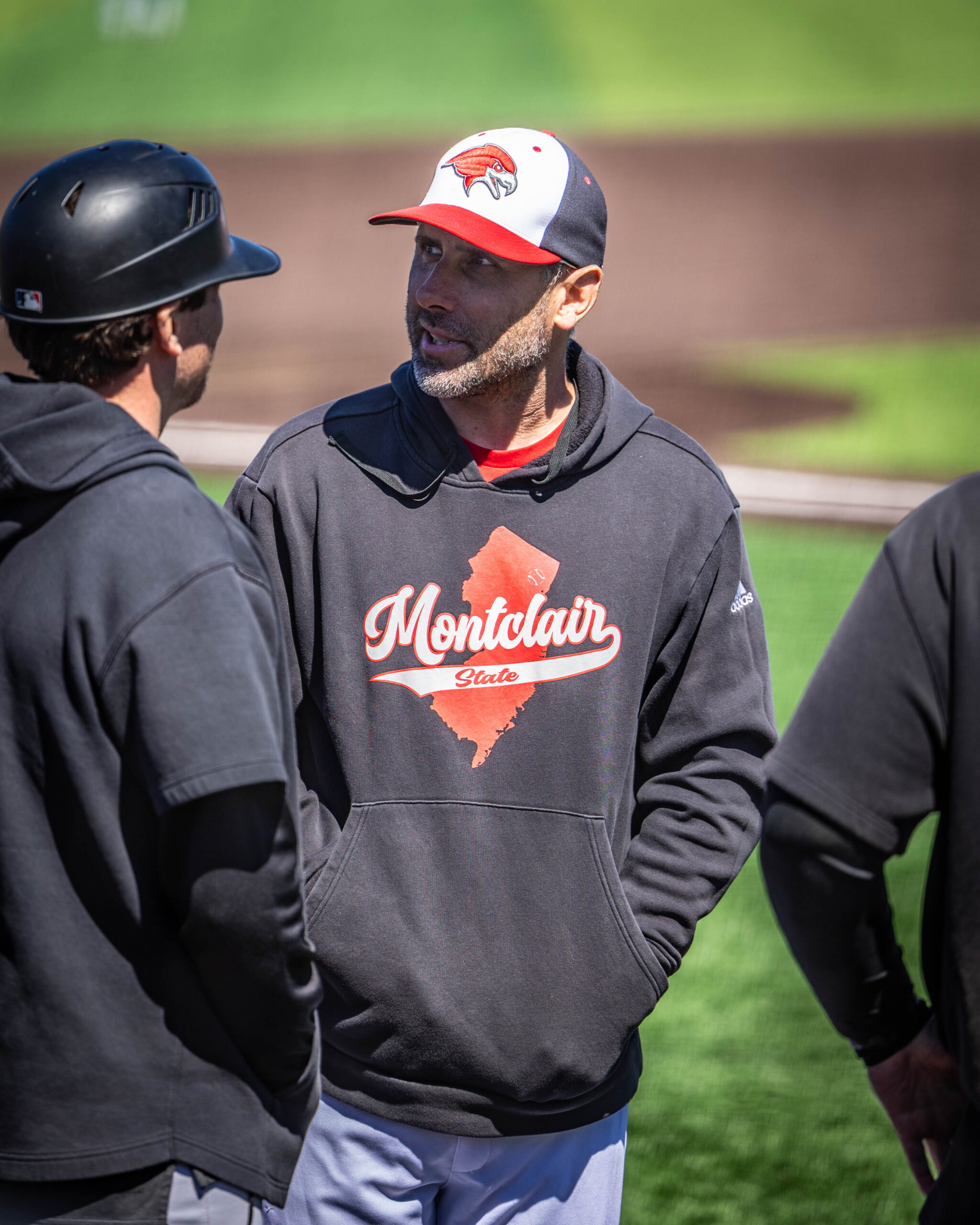 “Every game is a big game," said head coach Dave Lorber. “This one is just like the first game of the season, and we have to go out and make sure we’re doing our very best in those moments.” Photo courtesy of Montclair State Athletics