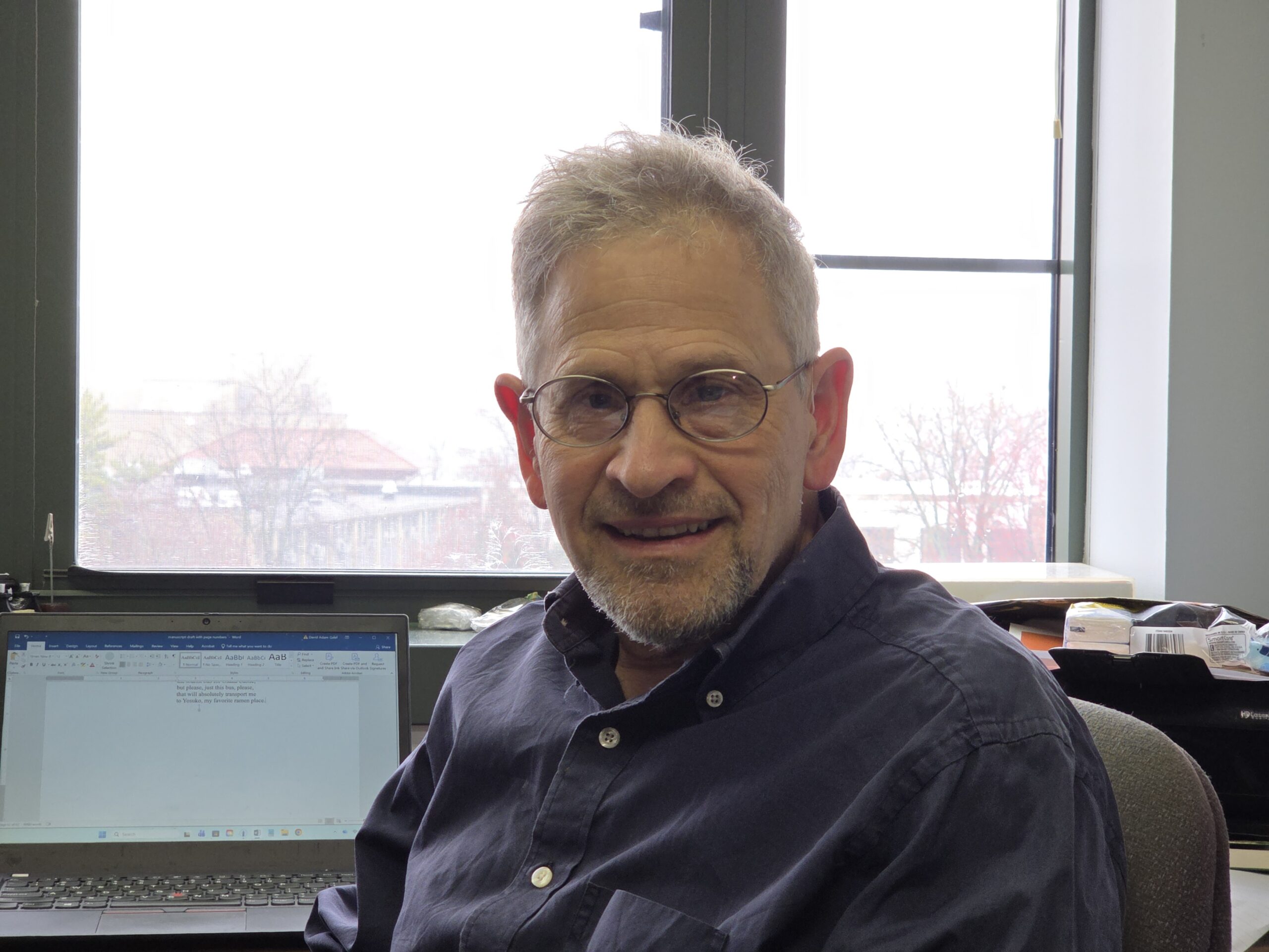Dr. David Galef, university English professor and The Normal Review faculty advisor