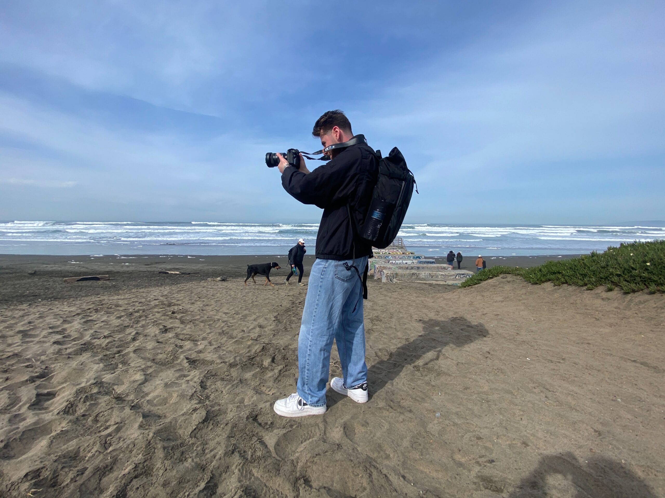 Andrew Cooper, the senior editor behind the award project. Photo courtesy of Isabelle Conklin