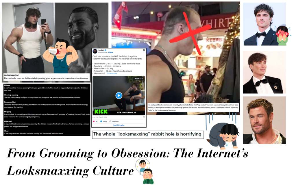From Grooming to Obsession: The Internet’s Looksmaxxing Culture