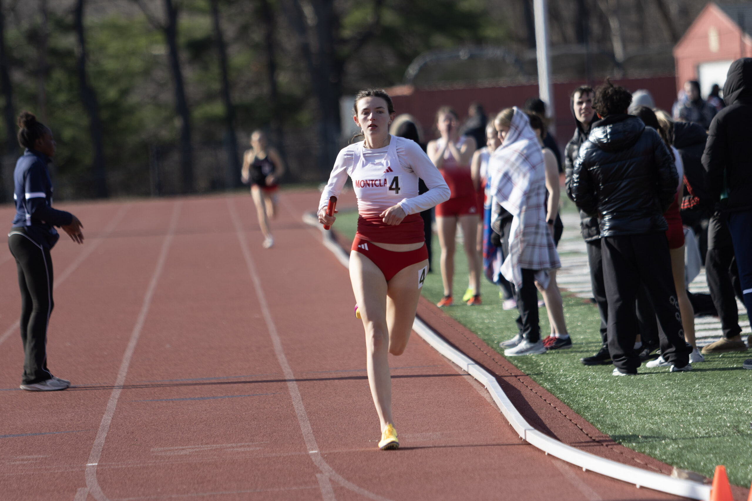 After injury recovery became part of Abigail Churchill's running career, she aims to move into a professional role as a physician assistant. Photo courtesy of Montclair State Athletics