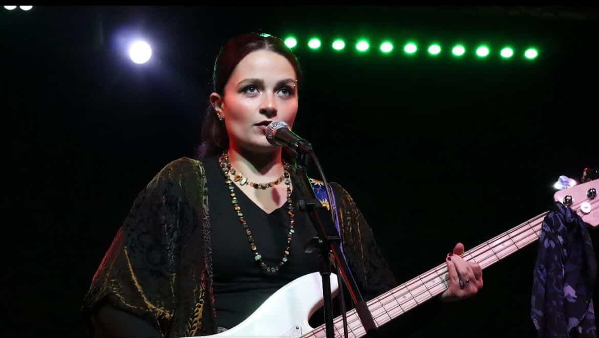 Julianna Orzechowski performing at the Debonair Music Hall | Emily McCormack