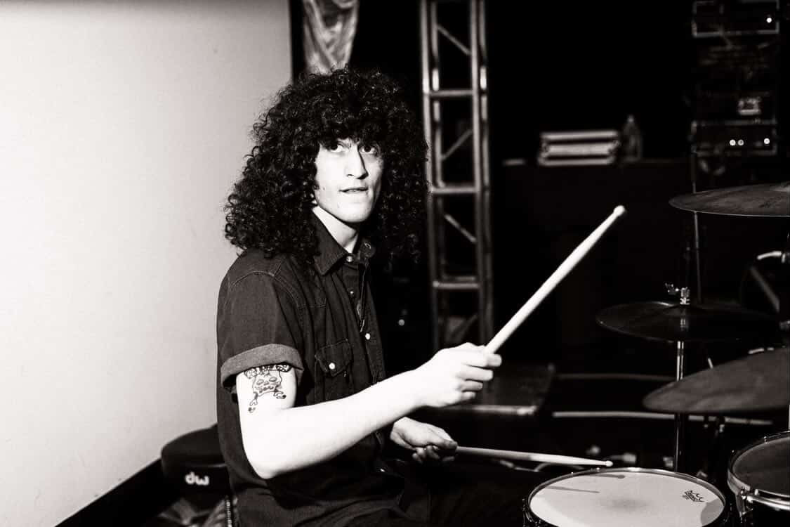Danny Gadish playing drums at The Williams Center, Rutherford NJ | Giacomo Silvestri