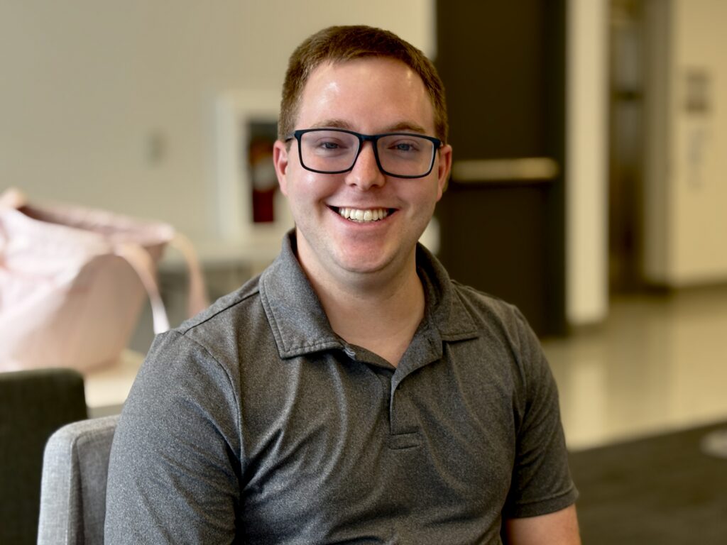 Aidan Brown, a senior Television and Media major.