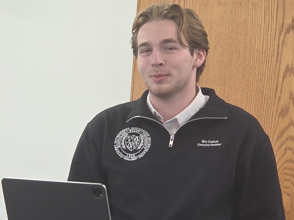 Ben Coulson, SGA president