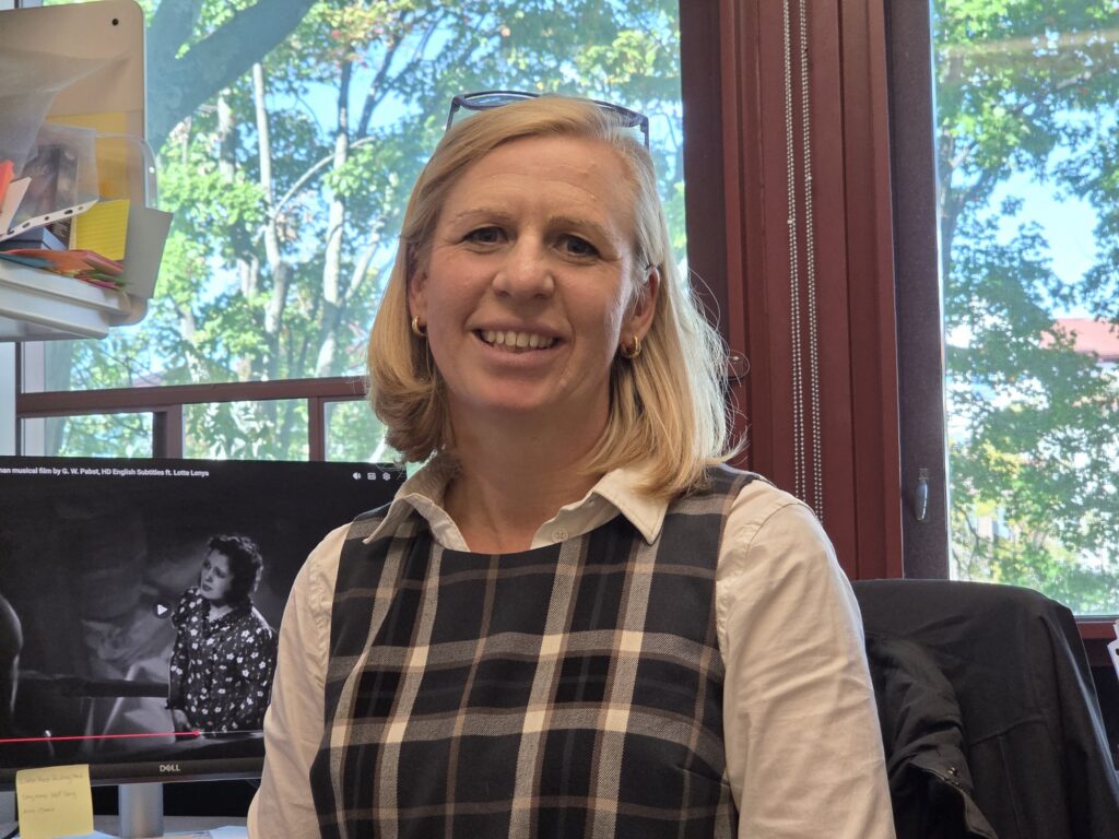 Dr. Pascale LaFountain, Global Cultural Studies French and German professor and French Club advisor