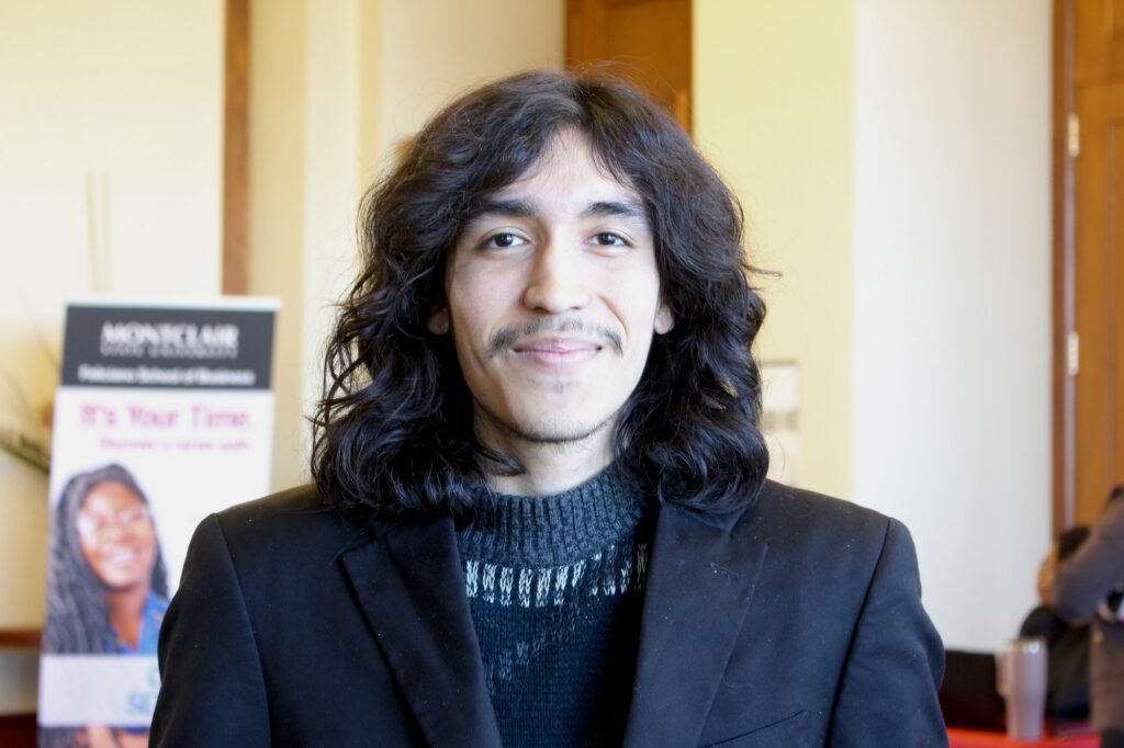 LITTLE FALLS, NJ. 09-24-26, DREAMSCAPES LEARN: Junior accounting major Abel Molina smiles for the camera. Photo by Kaitlin Swift